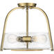 Dash 3 Light 16.00 inch Semi-Flush Mount