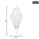 Rivage Wall Sconce Wall Light in Warm Brass