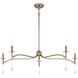 Laramie 5 Light 43 inch Chelsea Gold Chandelier Ceiling Light