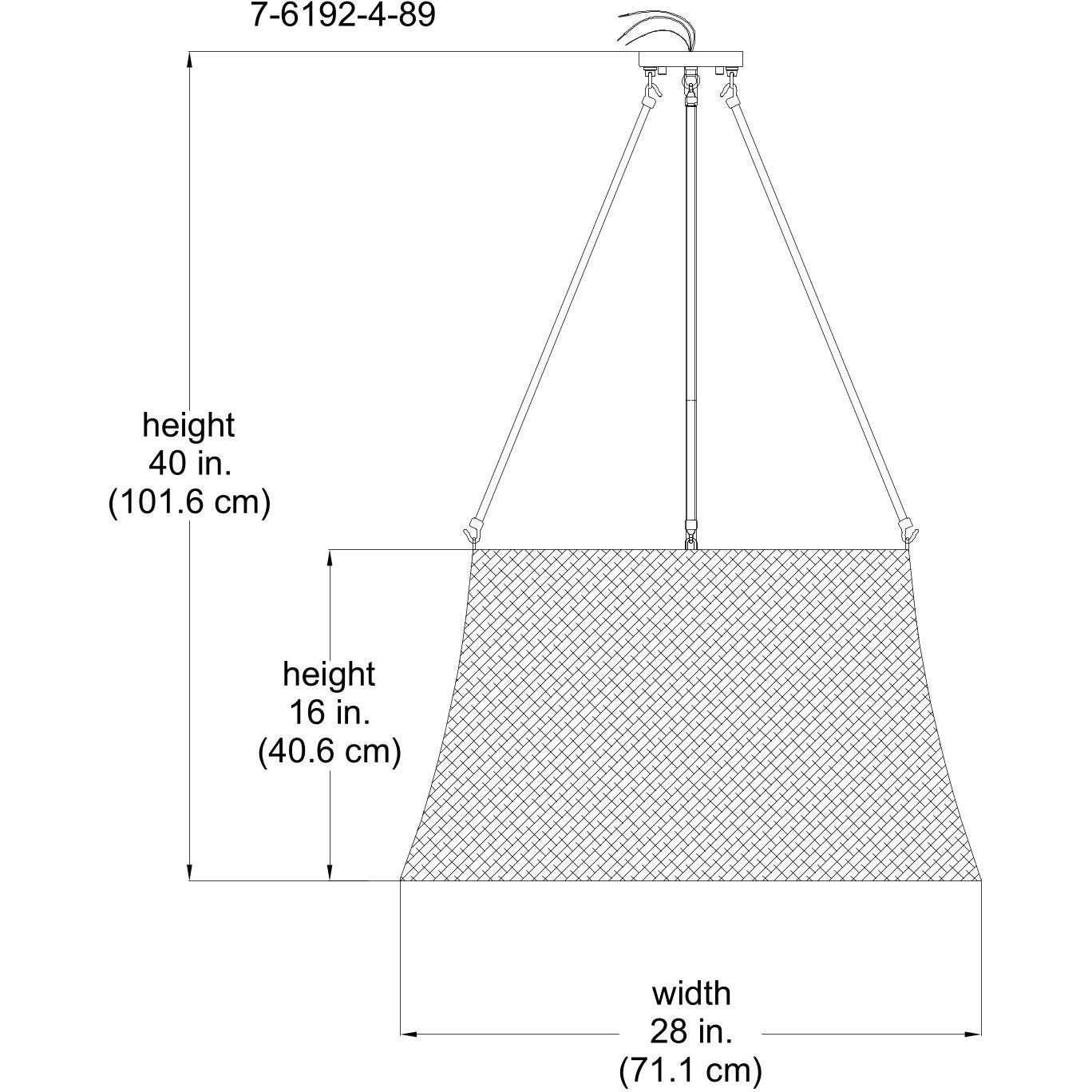 Longleaf 4 Light 28 inch Matte Black Outdoor Chandelier
