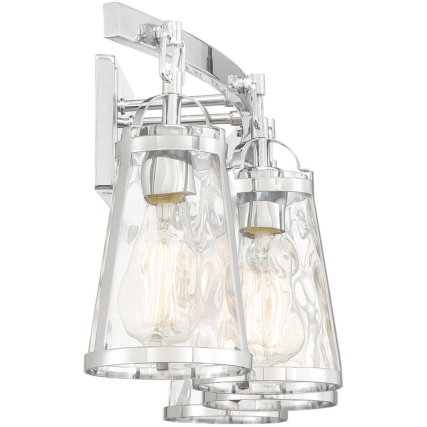 Albany 4 Light 32 inch Polished Chrome Bathroom Vanity Light Wall Light