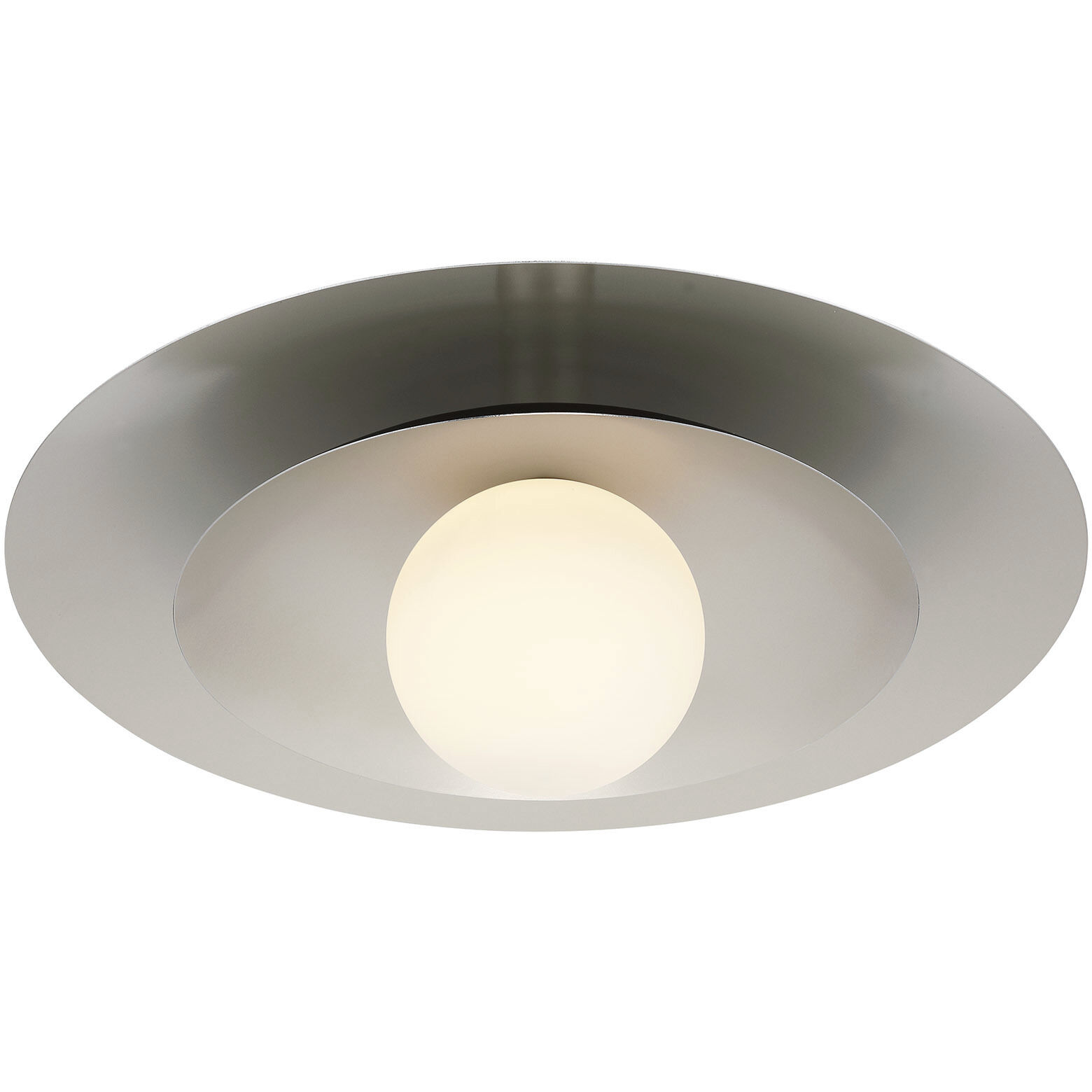 Sherrer 1 Light 20 inch Chrome Semi-Flush Ceiling Light