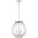 Welles 3 Light 16 inch Polished Chrome Pendant Ceiling Light, Essentials