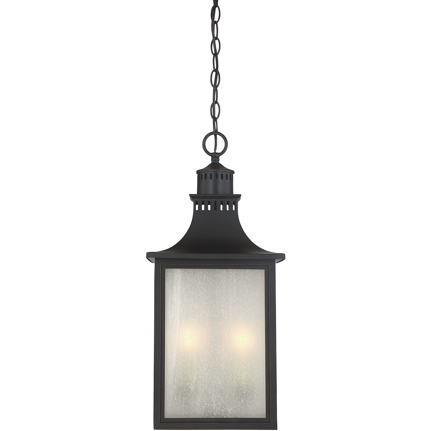 Monte Grande 3 Light 10 inch English Bronze Outdoor Hanging Lantern
