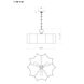 Shelby 3 Light 22.5 inch Silver Patina Pendant Ceiling Light