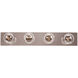 Bar 4 Light 24 inch Polished Chrome Bathroom Vanity Light Wall Light