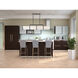 Orleans 8 Light 58.3 inch Black Cashmere Linear Chandelier Ceiling Light