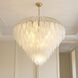 Boa 15 Light 34 inch Warm Brass Chandelier Ceiling Light
