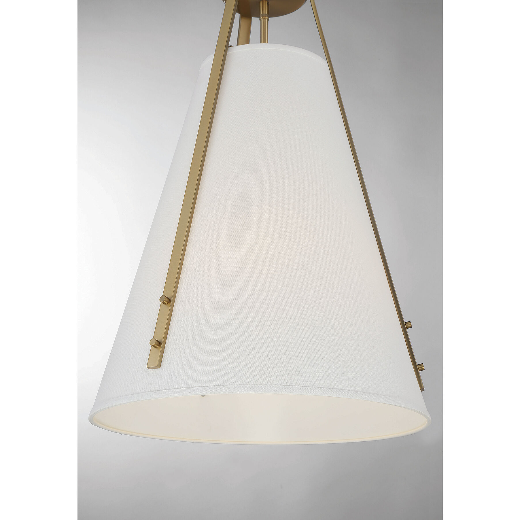 Newport 4 Light 18 inch Warm Brass Pendant Ceiling Light, Essentials