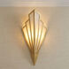 Rivage Wall Sconce Wall Light in Warm Brass