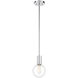 Wright 1 Light 5.75 inch Polished Chrome Mini-Pendant Ceiling Light
