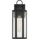 Hawthorne 1 Light 16 inch Black Outdoor Wall Lantern, Lighting One
