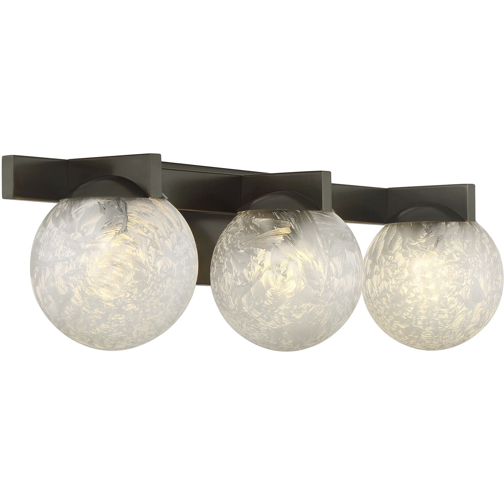 Darien 3 Light 25 inch Mediterranean Bronze Bathroom Vanity Light Wall Light