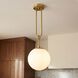 Becker 1 Light 10 inch Warm Brass Pendant Ceiling Light, Essentials