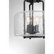 Avalon 3 Light 11.38 inch Matte Black Semi-Flush Ceiling Light, Essentials