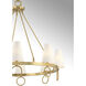 Wilkes 8 Light 36 inch Warm Brass Chandelier Ceiling Light