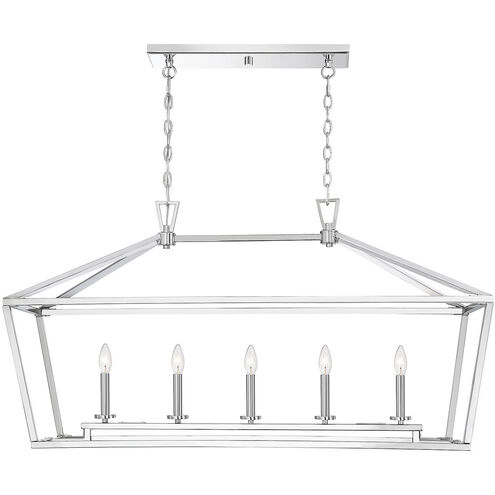 Townsend 5 Light 16.00 inch Island Light