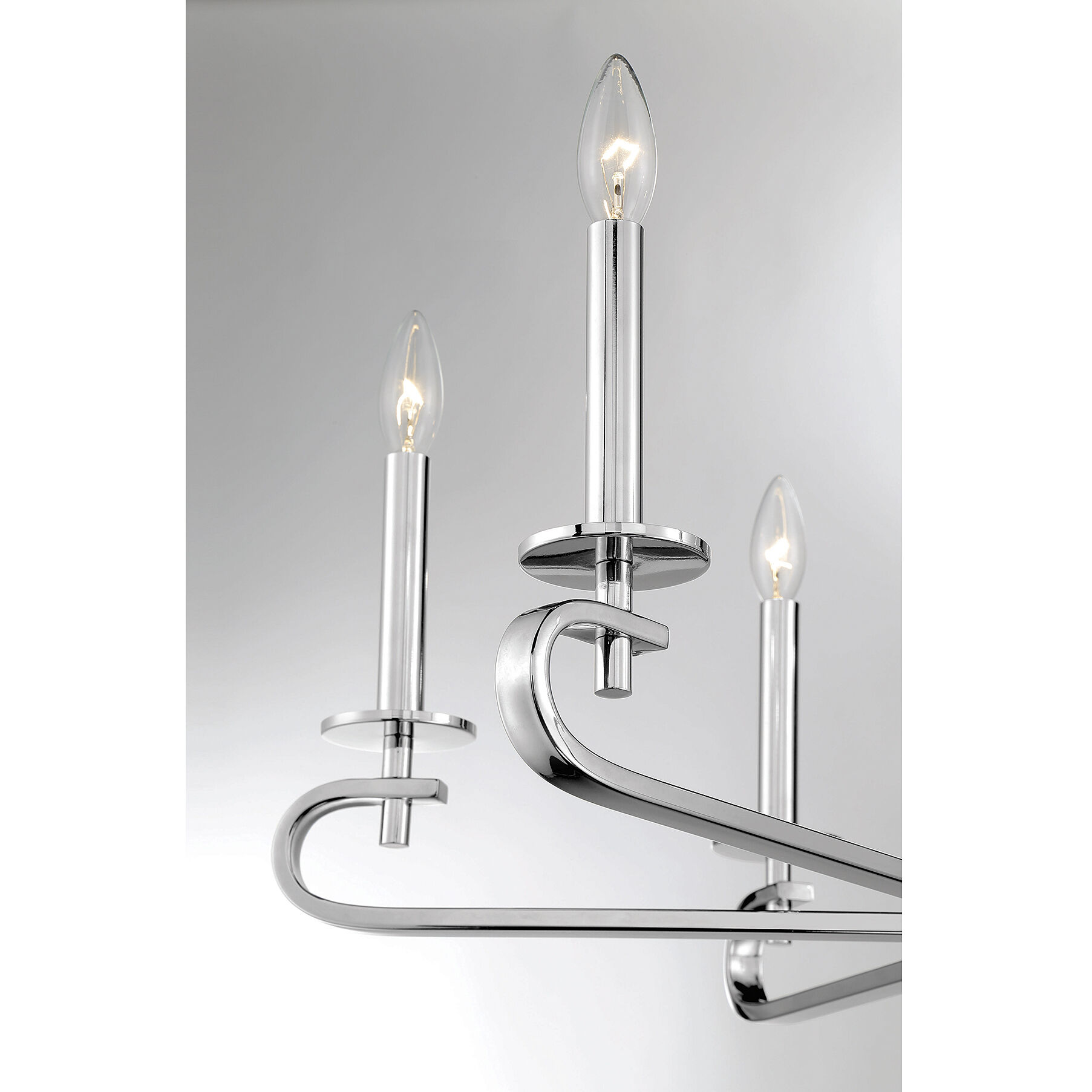 Torino 6 Light 28 inch Polished Nickel Chandelier Ceiling Light, Essentials