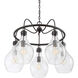 Pulaski 5 Light 28 inch Oiled Bronze Chandelier Ceiling Light