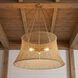 Longleaf 4 Light 28 inch Burnished Brass Outdoor Chandelier