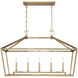Townsend 5 Light 16.00 inch Island Light