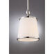 Hagen 1 Light 5 inch Satin Nickel Mini Pendant Ceiling Light