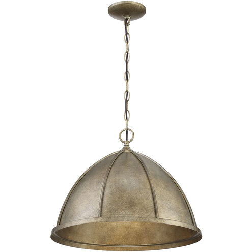 Laramie 1 Light 18 inch Chelsea Gold Pendant Ceiling Light