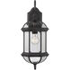 Kensington Outdoor Wall Lantern in Rustic Bronze