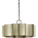 Shelby 3 Light 22.5 inch Silver Patina Pendant Ceiling Light