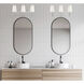 Cameron 3 Light 24 inch Polished Nickel Bathroom Vanity Light Wall Light, Essentials