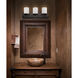 Alsace 3 Light 21 inch Reclaimed Wood Bathroom Vanity Light Wall Light