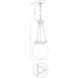 Landon 1 Light 9 inch Polished Nickel Pendant Ceiling Light, Orb