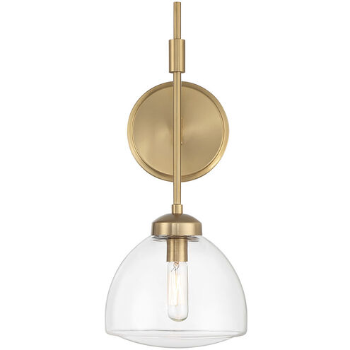 Corbin 1 Light 6.75 inch Warm Brass Sconce Wall Light