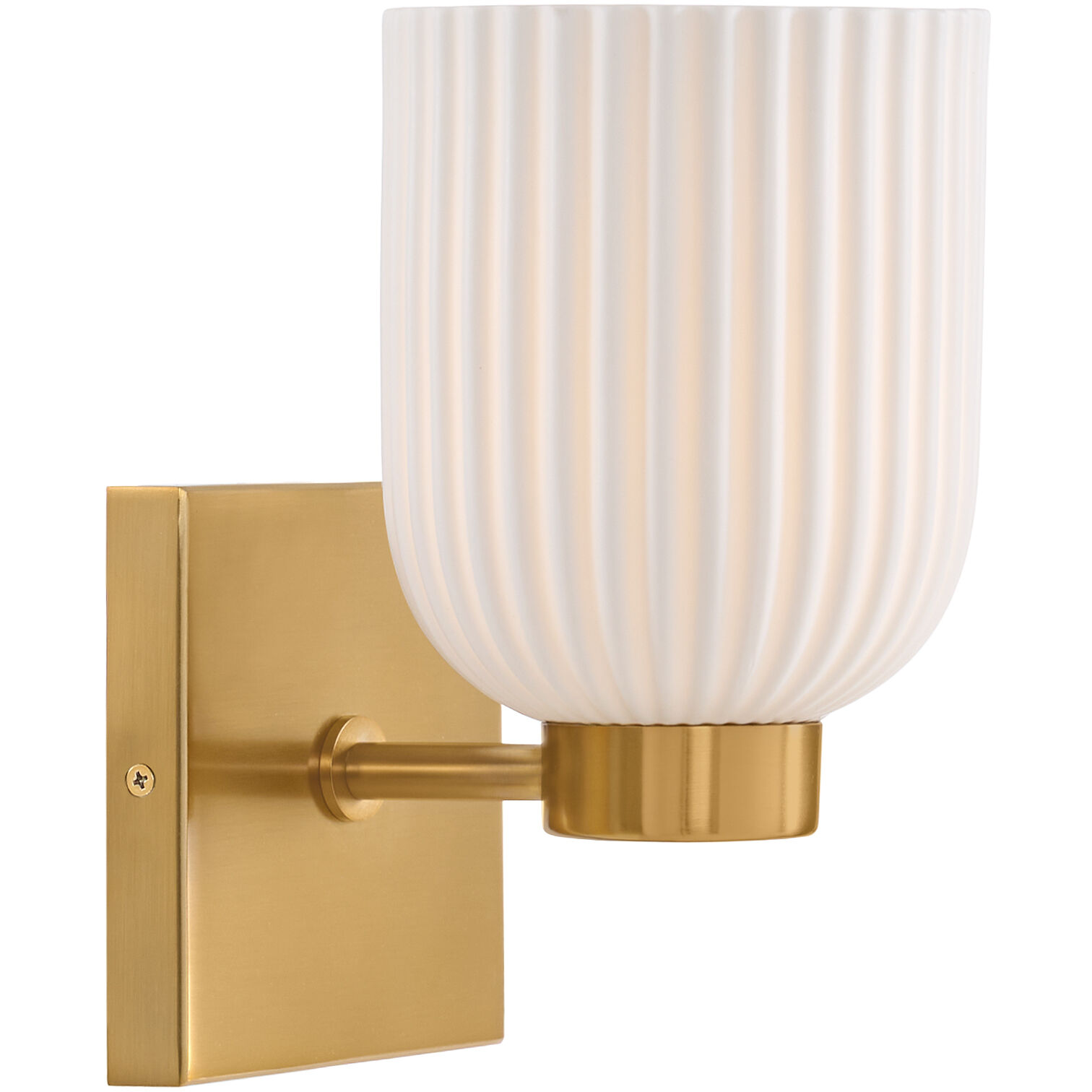 Isla Blanca 1 Light 5 inch Warm Brass Wall Sconce Wall Light