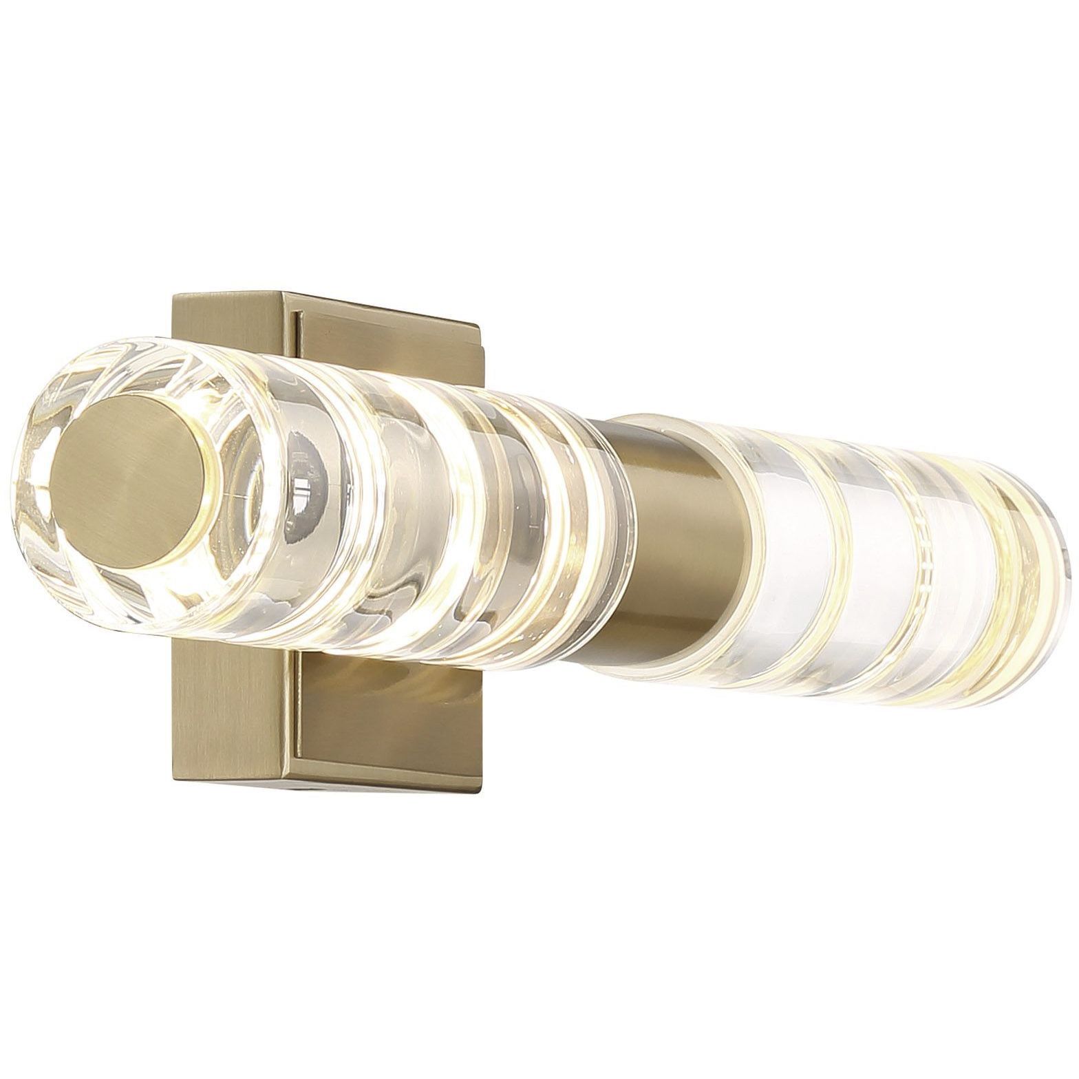 Beale LED 18 inch Noble Brass Bathroom Vanity Light Wall Light