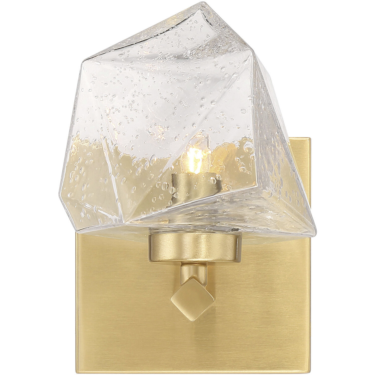 Castello Wall Sconce Wall Light in Warm Brass