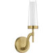 Butler LED 4.5 inch Warm Brass Wall Sconce Wall Light