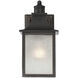 Monte Grande 1 Light 12 inch English Bronze Outdoor Wall Lantern