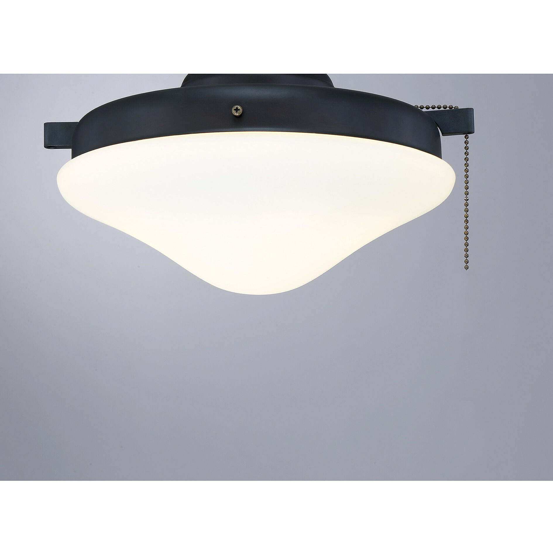 Crimson LED English Bronze Ceiling Fan Light Kit