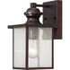 Newberry 1 Light 11 inch English Bronze Outdoor Wall Lantern
