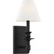 Washburn 1 Light 6.9 inch Classic Bronze Wall Sconce Wall Light, Essentials