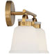 Kaden 2 Light 16 inch Warm Brass Bathroom Vanity Light Wall Light, Essentials
