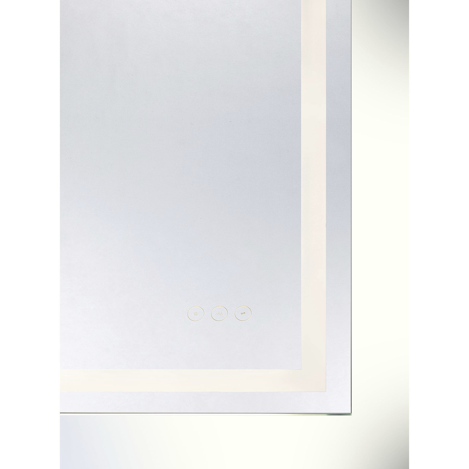 Beckett 32 X 24 inch Frost Mirror, Frontlit and Backlit