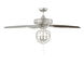 North LED Satin Nickel Fan Light Kit