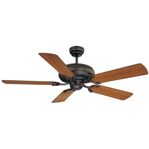 Pine Harbor 52 inch English Bronze with Walnut and Teak Blades Ceiling Fan
