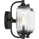 Holton 2 Light 16 inch Matte Black Bathroom Vanity Light Wall Light