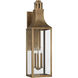Lancaster 2 Light 31.75 inch Atlas Bronze Outdoor Wall Lantern