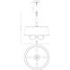 Dover 4 Light 22 inch Farmhouse Tin Chandelier Ceiling Light