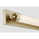 Parker LED 28 inch Noble Brass Bathroom Vanity Light Wall Light