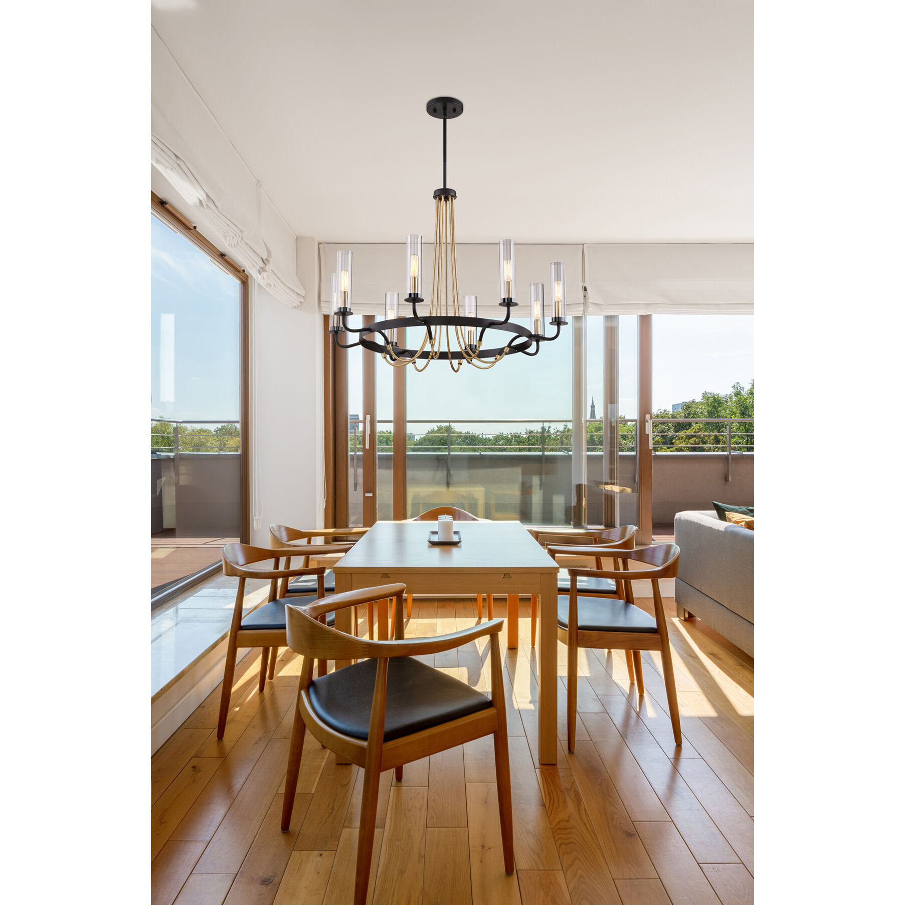 Black and sales brass ceiling light
